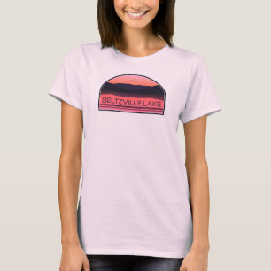 ベルツヴィルレイクペンシルバニアレッドサンライズ Tシャツ
