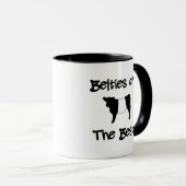 ベルティはゴージャス最高のなベルトのゲロウェイ牛である マグカップ (正面右)