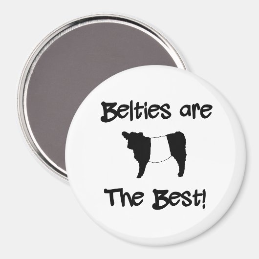 ベルティはゴージャス最高のなベルトのゲロウェイ牛である マグネット (正面/裏面)