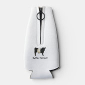 ベルティ農家ゴージャスなベルテッドガロウェイカウステア ボトルクーラー (裏面)