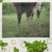 ベルテッドガロウェイ キッチンタオル (折り畳み)