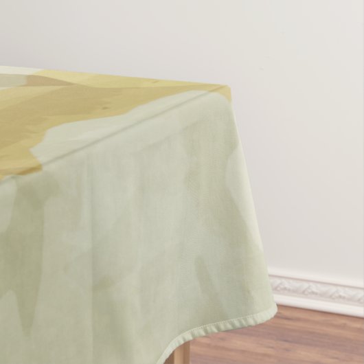 ベルテッドキングフィッシャーアットリバーズエッジ抽象芸術 テーブルクロス (インサイチュ)