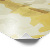 ベルテッドキングフィッシャートアットリバーズエッジ抽象芸術 フォトプリント            (角)