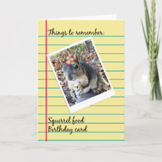 ベルテッド誕生日おもしろいリスパーティー帽子 カード