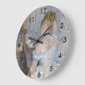 ベルテモリソット – 女性アットヘアトワレット ラージ壁時計 (傾斜)