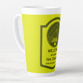 ベルテントグランプ事業 カフェラテマグ (左アングル)