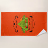 ベルテントグランプ事業 ビーチタオル (正面)