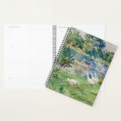 ベルテ・モリソットの鵞鳥を連れた船に乗っフランスのた娘。 プランナー手帳 (ディスプレー)