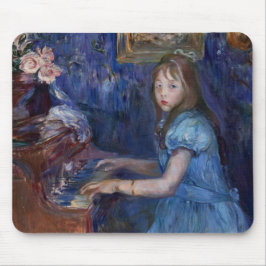 ベルテ・モリゾ「ルシー・レオンのピアノ」(Berthe Morisot) マウスパッド