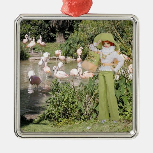 ベルディアットザヒューストン動物園 メタルオーナメント (正面)