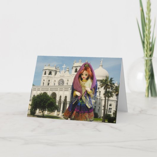 ベルディ聖ハートカトリック教会， 1904 カード (正面)