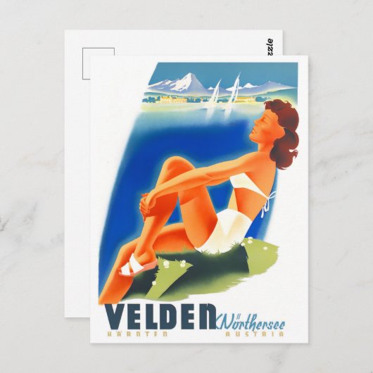 ベルデンオーストリアヴィンテージ旅行はがき ポストカード (正面/裏面)