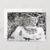 ベルデ岬、サンチアゴ、1589 ポストカード (正面/裏面)