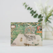 ベルデ岬、サンチアゴ、1589 2 ポストカード (スタンド正面)