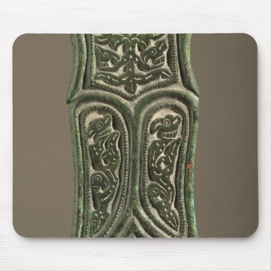 ベルトの留め金 マウスパッド (正面)