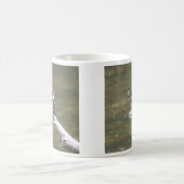 ベルトを付けられたカワセミ コーヒーマグカップ (中央)