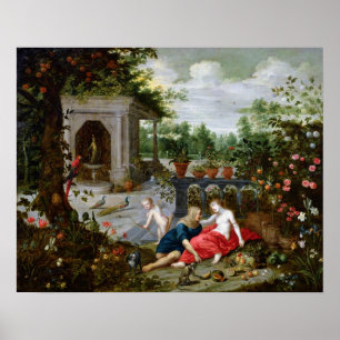 ベルトゥーヌスとポモナ ポスター