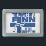 ベルトバックル内フィンランドSISU 長方形ベルトバックル<br><div class="desc">フィンの力はSISU Within – あなたの人生素晴らしのファインダーのためのアイテム。フィンランドの友達やフィンランドの伝統の家族に誇りを持った最適な贈り物を作る。</div>