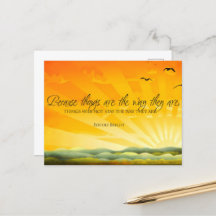 ベルトルト感動的ブレヒト引用文「変更」ポストカ