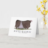 ベルト付きのガロウアイ、トニー・フェルナンデス カード (黄色い花)