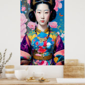 ベルト付きアジアの王女 ポスター (キッチン)