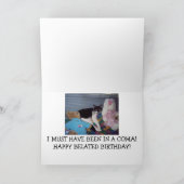 ベルト付き誕生日カード カード (内部)