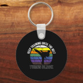 ベルト保が黒空手Shに変わるまでの訓練 キーホルダー (正面)