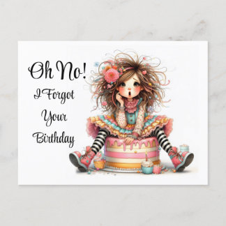 ベルト誕生日はがき ポストカード