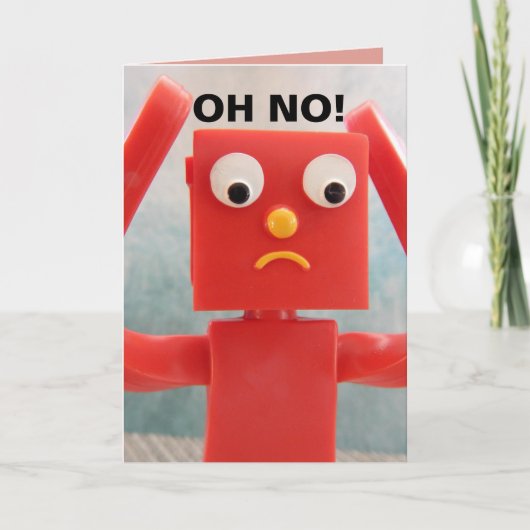 ベルト誕生日カーおもしろいド カード (正面)