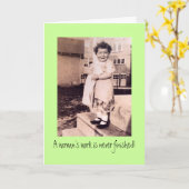 ベルト誕生日カード カード (黄色い花)