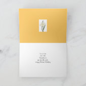 ベルト誕生日カード カード (内部)