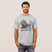 ベルト食べ物を与えベビー長袖 Tシャツ (正面フル)