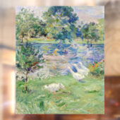 ベルト・モリソー - 船に乗る少女と鴨 ウィンドウサイン (シート2)