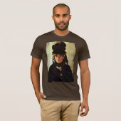 ベルト・モリゾのポートレート Tシャツ (正面フル)