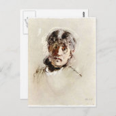 ベルト・モリゾの自画像 ポストカード (正面/裏面)