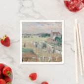 ベルト・モリゾー - 洗濯物を干す スタンダードカクテルナプキン (インサイチュ)