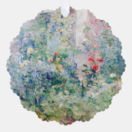 ベルト・モリゾ - ブギヴァルの庭 オーナメントカード