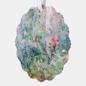 ベルト・モリゾ - ブギヴァルの庭 オーナメントカード (左)