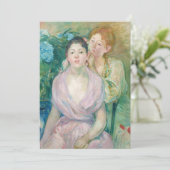 ベルト・モリゾ - ホルテンシア / ふたりの姉妹 招待状 (スタンド正面)