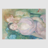 ベルト・モリゾ - ホルテンシア / ふたりの姉妹 薄葉紙 (正面)