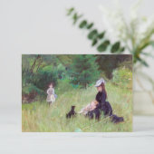 ベルト・モリゾ - 公園で サンキューカード (スタンド正面)