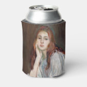 ベルト・モリゾ - 夢想するジュリー 缶クーラー (缶裏面)