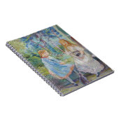 ベルト・モリゾ - 窓辺の少女たち ノートブック (右側)