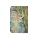 ベルト・モリゾ - 羊飼いの休息 バスマット (正面縦)