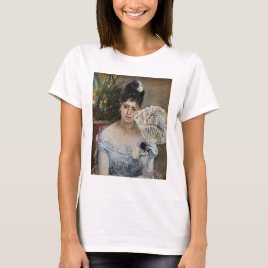 ベルト・モリゾ - 舞踏会にて Tシャツ (正面)