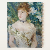 ベルト・モリゾ - 若い娘のボールガウン プランナー手帳 (裏面)