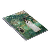 ベルト・モリゾ - 蝴蝶狩り ノートブック (右側)