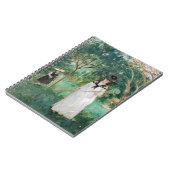 ベルト・モリゾ - 蝴蝶狩り ノートブック (左側)