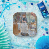 ベルト・モリゾ - 食卓にて ペーパープレート (パーティー)