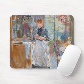 ベルト・モリゾ - 食卓にて マウスパッド (マウス)